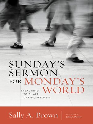 cover image of Sunday's Sermon for Monday's World